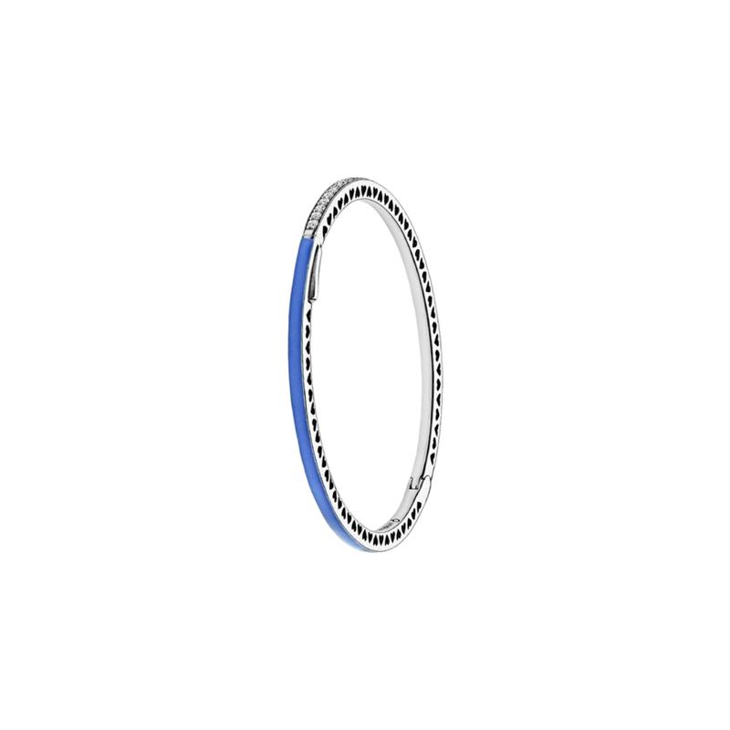 Pandora Shining Fashion Trend 925 Silver Cubic Zirconia Bracelet for Women 590537EN82