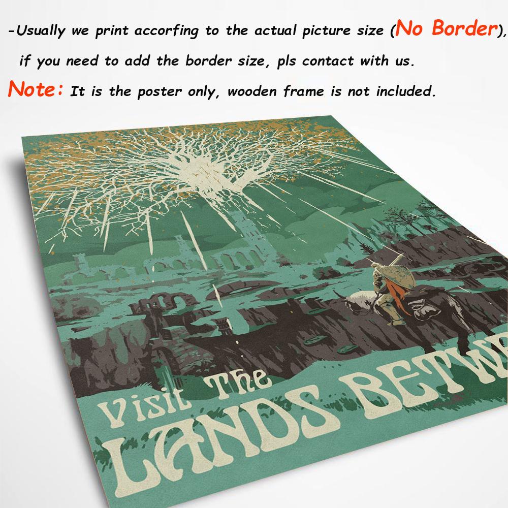 Peinture sur toile nordique vintage Zelda, affiches et impressions de voyage, jeu vidéo, paysage, art mural, images pour salon, décoration de la maison