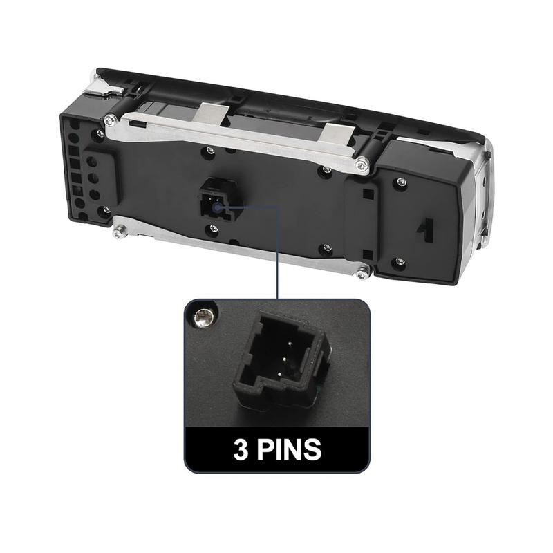 Front Left Master Power Window Control Switch Button for Mercedes Benz B G GL ML Class W166 GL550 ML350 GL350 1669054400