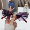Fashion Butterfly Sunglasses Women Colorful Vintage 80s Ladies Sun Glasses Personality Eyewear for Gift