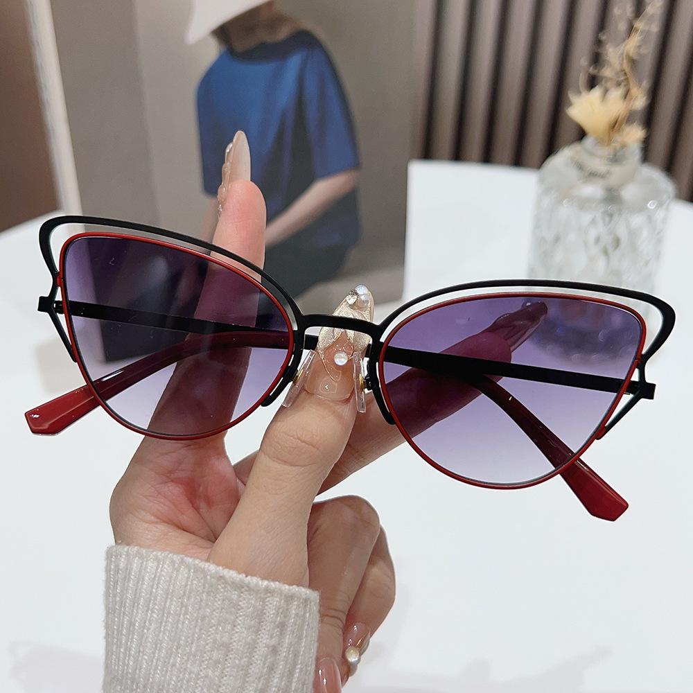 Fashion Butterfly Sunglasses Women Colorful Vintage 80s Ladies Sun Glasses Personality Eyewear for Gift