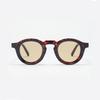 Vintage Small Frame Round Sunglasses Women For Men Male Luxury Brand Designer Popular Steampunk Shades Hip Hop Sun Glasses Uv400