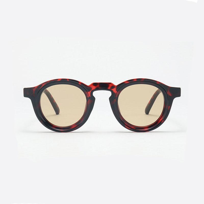 Vintage Small Frame Round Sunglasses Women For Men Male Luxury Brand Designer Popular Steampunk Shades Hip Hop Sun Glasses Uv400