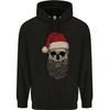 Santa Skull Gothic Heavy Metal Christmas Hoodie
