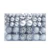 100-Piece Christmas Ball Ornament Set with Gift Box, 3-6 Christmas Tree Hanging Decorations for Home