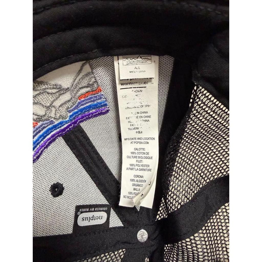 Used Patagonia Mesh Cap Line Logo Lowepro Trucker Hat