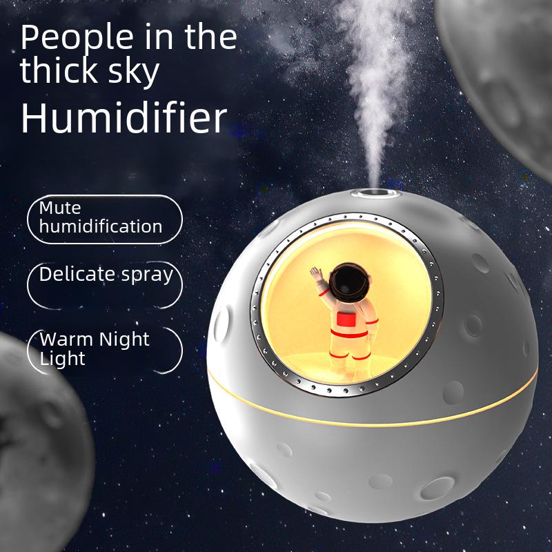 2023 USB Flame Humidifier: Large Mist Aromatherapy Machine for Home and Bedroom