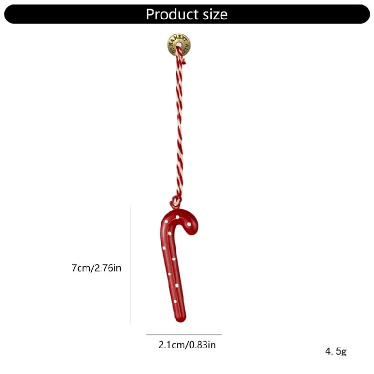 Delicate Iron Christmas Tree Hangers Scandinavian Style Holiday Decors For Indoor Festival Atmosphere