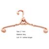 10Pcs DIY Dollhouse Miniatures Vintage Decoration Alloy Durable 1:12 Miniature Clothes Racks Accessories Cosplay Toy
