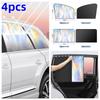 4PCS Magnetic Car Window Sunshades UV-Anti Universal Car Sunshade Covers Protector Accessories Folding Window Sun Shade Summer