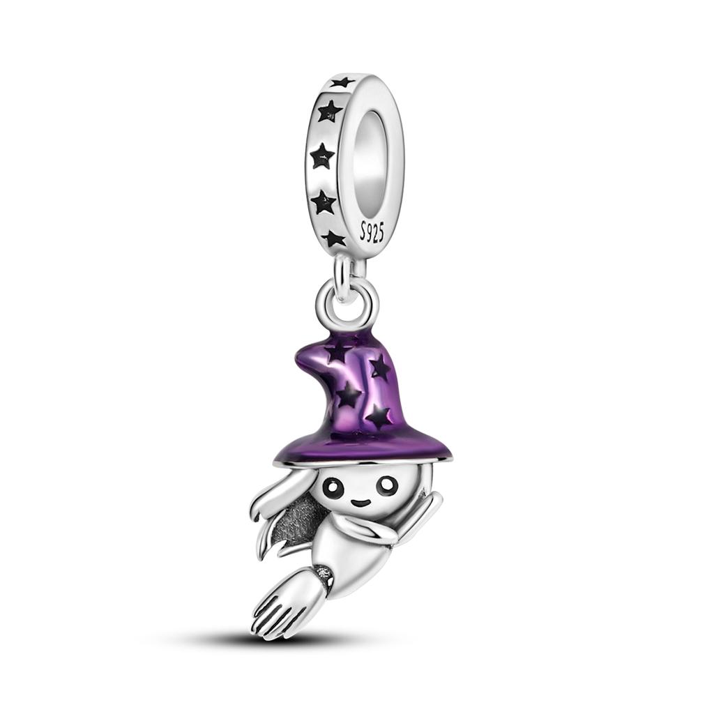 Orstarry Copper Little Devil Halloween Pendant Beads Original Pendant Bracelet Charm Jewelry Party Diy Trendy Gift