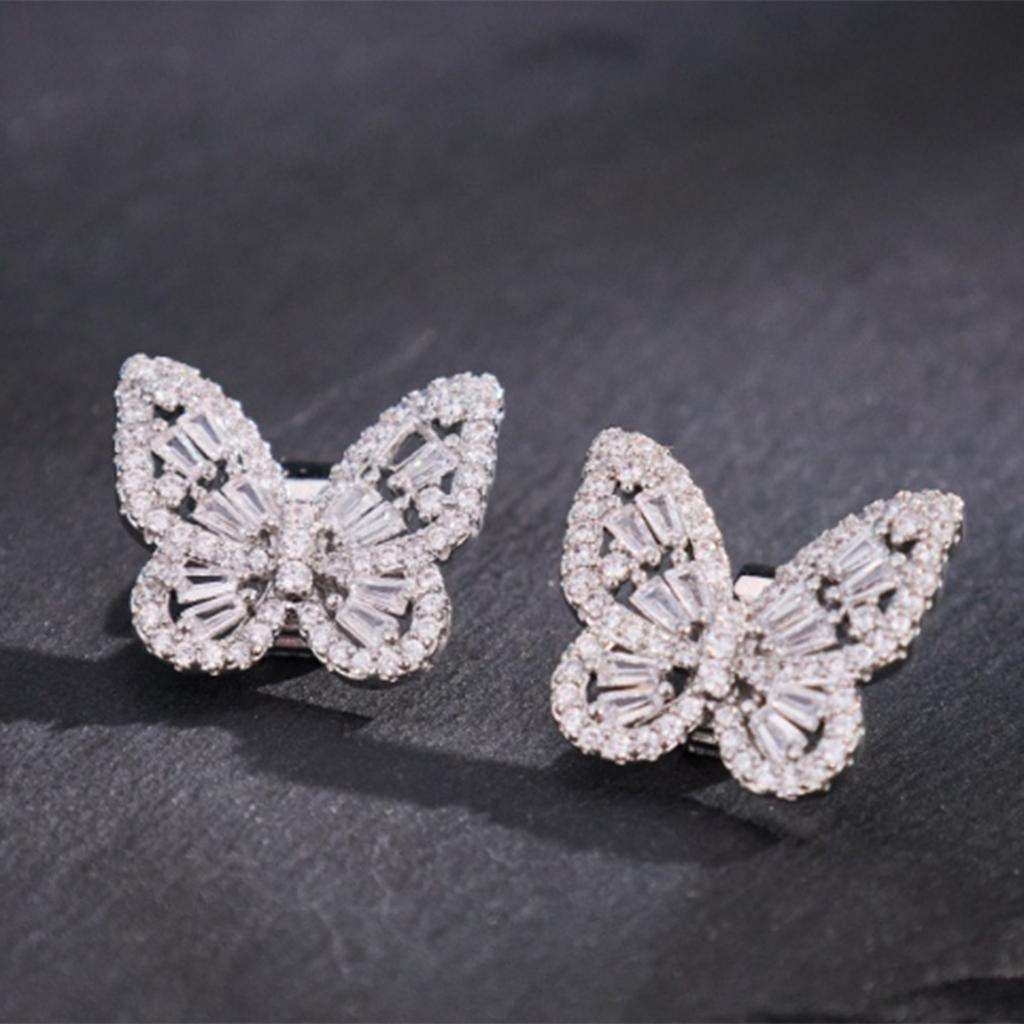 Ear Clip Wireless Headphones Rhinestones Earphone Accessories 1Pair Noise Reductions Waterproof Earphone Clip