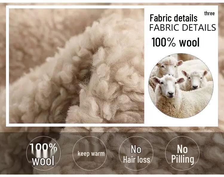 Kinder Koreanischer Stil Kunstfell Kapuzen Lammfellmantel - Jungen & Mädchen Winter Warm Duffle-Knopf Einteiler