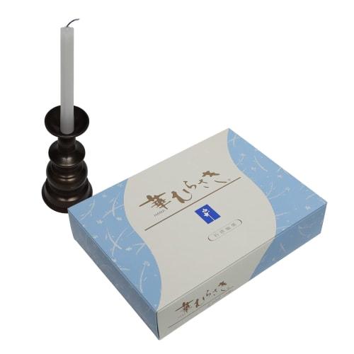 Tokai Seiro's Hana Murasaki Candles, Size 4, Large Box of 42 Candles, Product Number 151-14