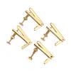 4Pcs Durable Metal Fine Tuners String Adjusters Replacement Parts for 3 4 4 4 Cello(Gold)