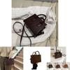Chic Minimalist Small Handbag For Women Retro Style Soft Pu Casual Crossbody