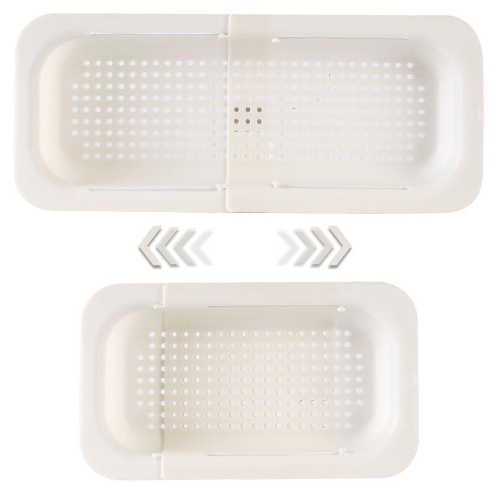 Bpa Free Vegetable Wash Basin Over The Sink Colander Strainer Drain Tray  Vegetable Washing