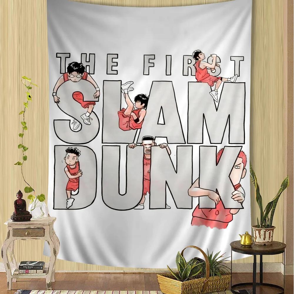 Anime SLAM DUNK Sakuragi DIY Wall Tapestry for Living Room Home Dorm Decor Wall Art Decor