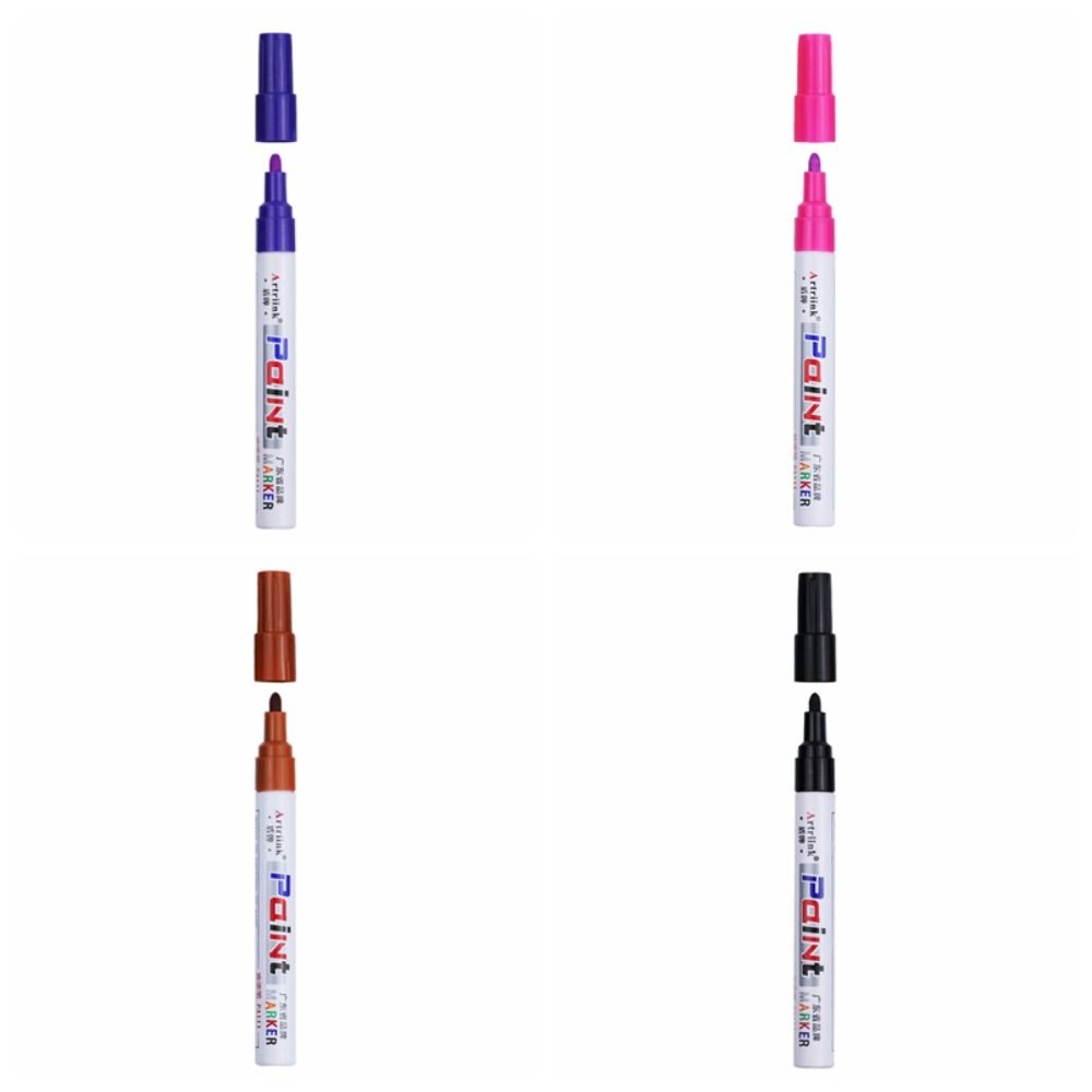 Waterproof Industrial Paint Marker Colorful Oil Based Pen Large Capacity Paint Pen  Floor Tile