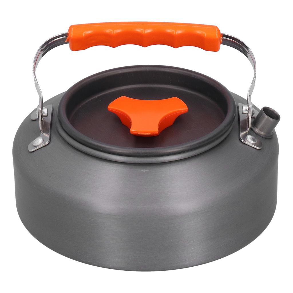 1.1L Portable Aluminium Alloy Water Kettle Teapot Coffee Pot Outdoor Camping Supplies