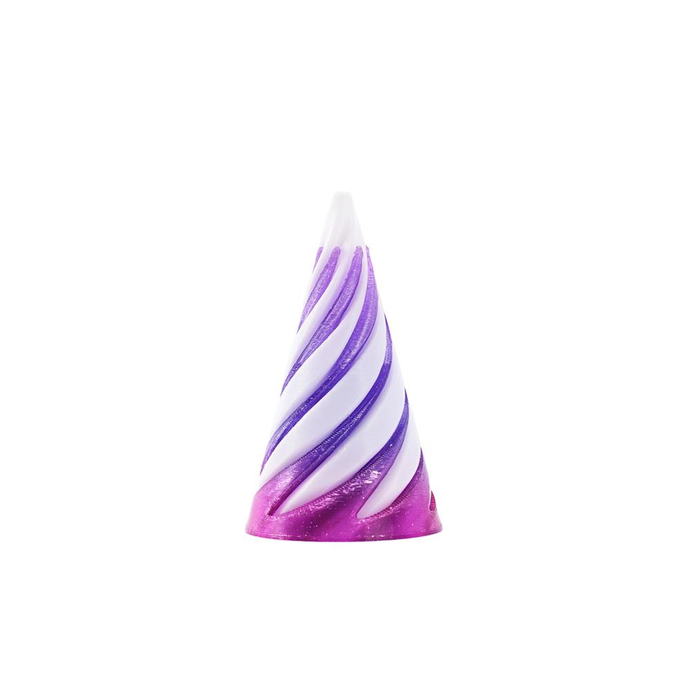 3D Printed Stress Relieving Toys Spiral Model Toy Impossible Pyramid Passthrough Thread Sculpture Screw Toys Gift