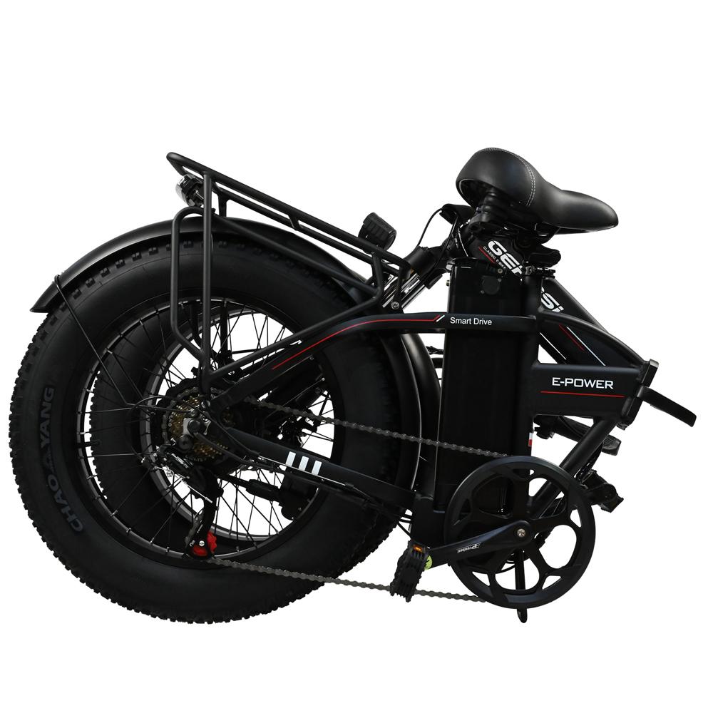 BAOLUJIE GPS-DZ2002 All-Terrain Electric Bike 500W Motor SHIMANO 7-Speed With Disc Brake 45km/h Top Speed 50km Range City Commuting E-Bike