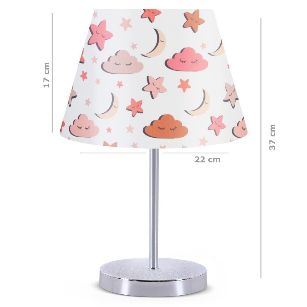 A&G Çocuk Odası Avize ve Abajur Seti Eğlenceli Aydede