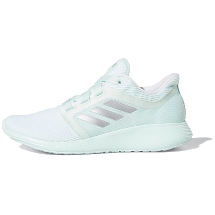 Adidas Edge Lux 3 Round Toe Lace-Up Slip-Resistant Durable Low-Top Running Shoes Women Sneaker Green BB9164