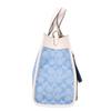 Coach C4692 Field Tote 22 Signature Chambray 2-Way Shoulder Handbag Light Blue / whiteUsed