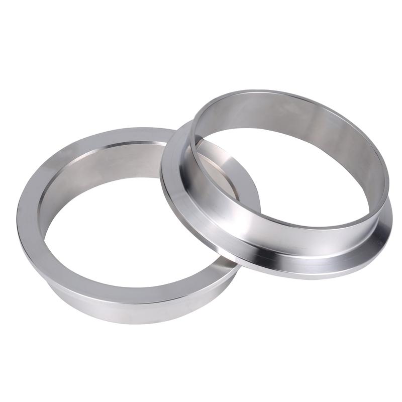 V Band Clamp 304 Stainless Steel 2" 2.25" 2.5 3 Inch 51 63 76 mm Turbo Exhaust Pipe Vband Clamp Male Female Flange V Clamp Kits