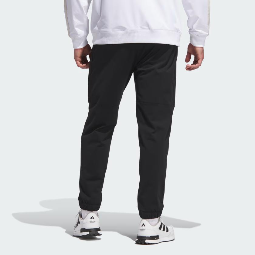 Adidas Solid Color Zipper Pocket Casual Pants Men bottoms Black JY1237