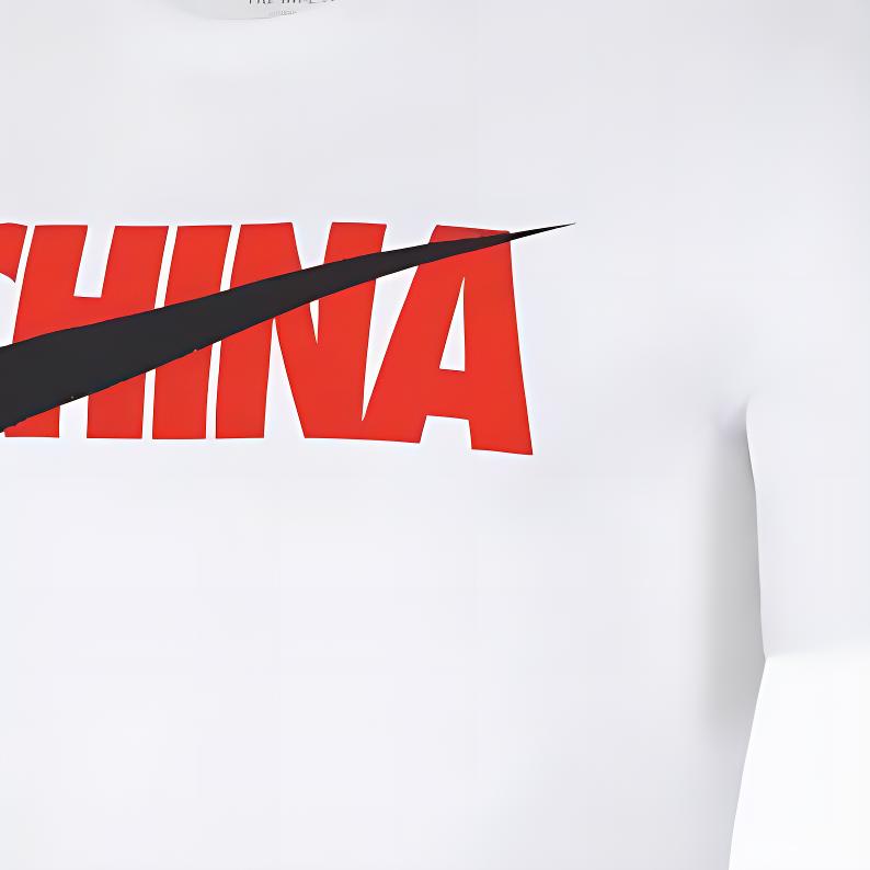 Nike Logo Print American Vintage Casual Cotton Short Sleeve T-Shirt Unisex T-Shirts White AQ5189-161