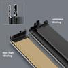 H5/6/8cm Super Narrow LED Wall Skirting Line Minimalist Aluminium Profile Floor Baseboard Silicone Neon Strip Light Diffuser