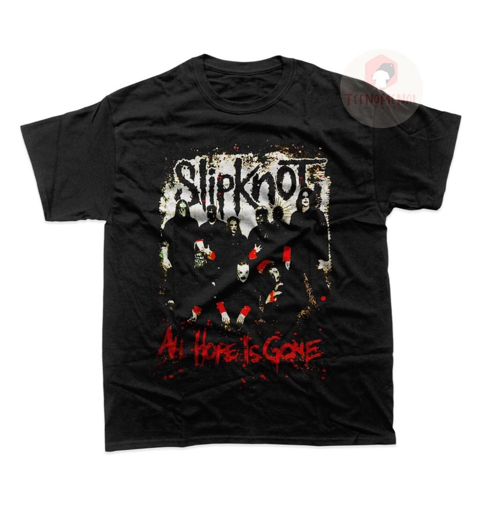Slipknot Unisex T-Shirt Metal Band Merch Rock Music Graphic Shirt Unisex T-Shirt S