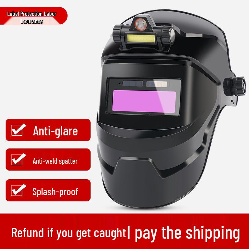 Auto-Darkening Lightweight Full Face Welding Helmet