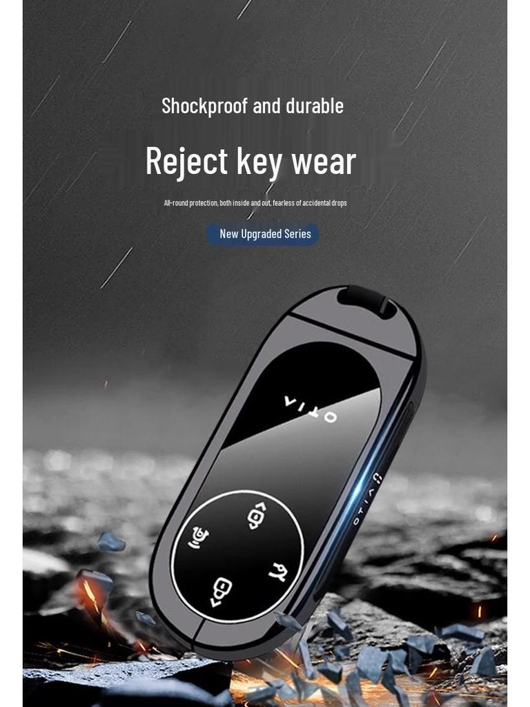 AITO M9/M8 Key Case: Compatible with New Huawei AITO M8 Extended-Range Electric Ultra, Special Metal Shell.