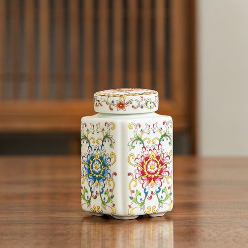 

Эмалированный квадратный горшок, керамический чайник, герметичный горшок с крышкой, коробка для хранения чая, креативные украшения для журнального столика в гостиной, 200 мл