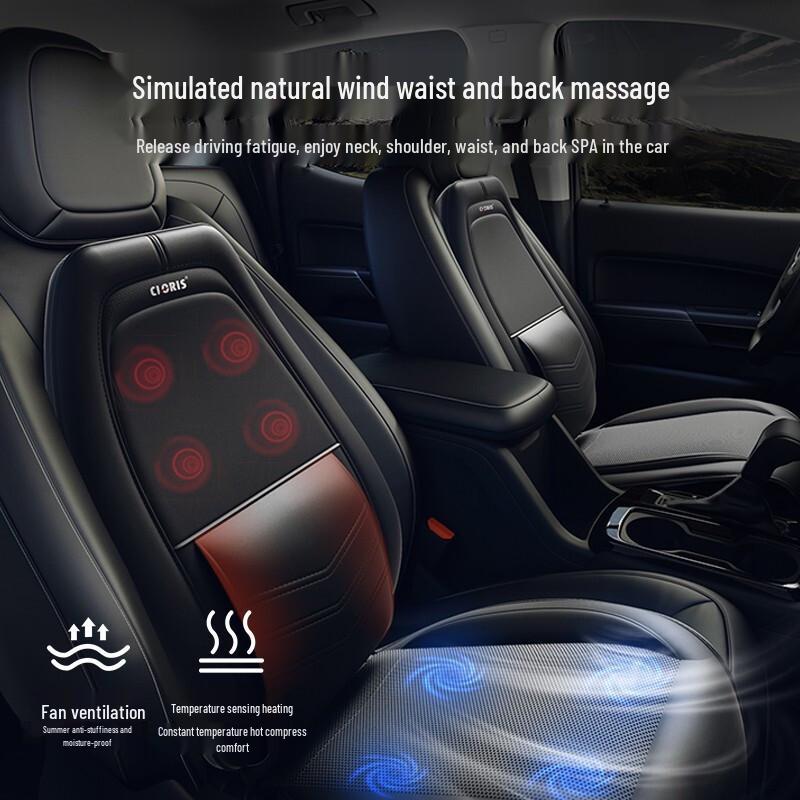 CLORIS Home & Car Full Body Kneading Airbag Massage Cushion