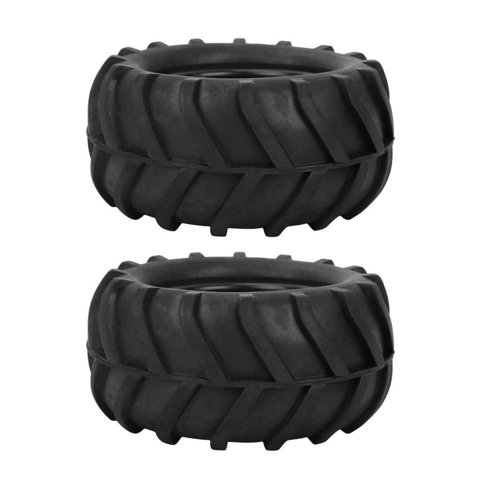 2pcs 82mm RC Rubber Wheel Tire Tyre for 1 16 Remote Control Racing Car Buggy Truck