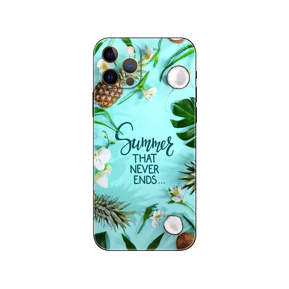 Capa de telefone de abacaxi para iPhone Samsung Galaxy Redmi Xiaomi Oppo OnePlus Note SA 7 8 9 10 11 12 13 14 20 21 22 23 53 54 Pro Max Plus Ultra TPU macio