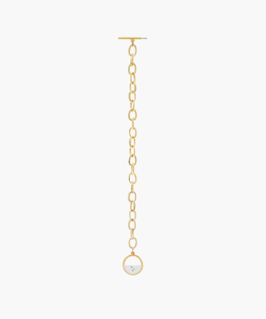 Hawha Round Toggle Gold Bracelet