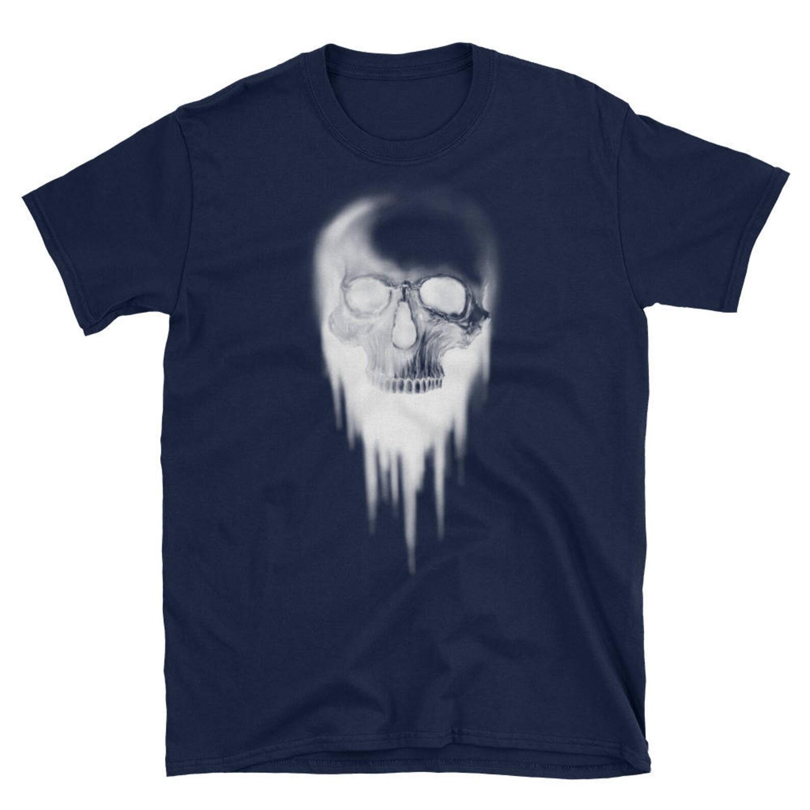 Glowing Skull T shirt 4XL