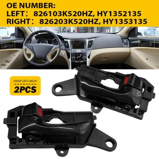 

For 2008-2010 HYUNDAI SONATA Interior ide Door Handle Front Driver Passenger