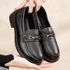 2026 Spring and Autumn Soft Leather Soft Bottom Comfortable Anti Slip Autumn Women's Shoes