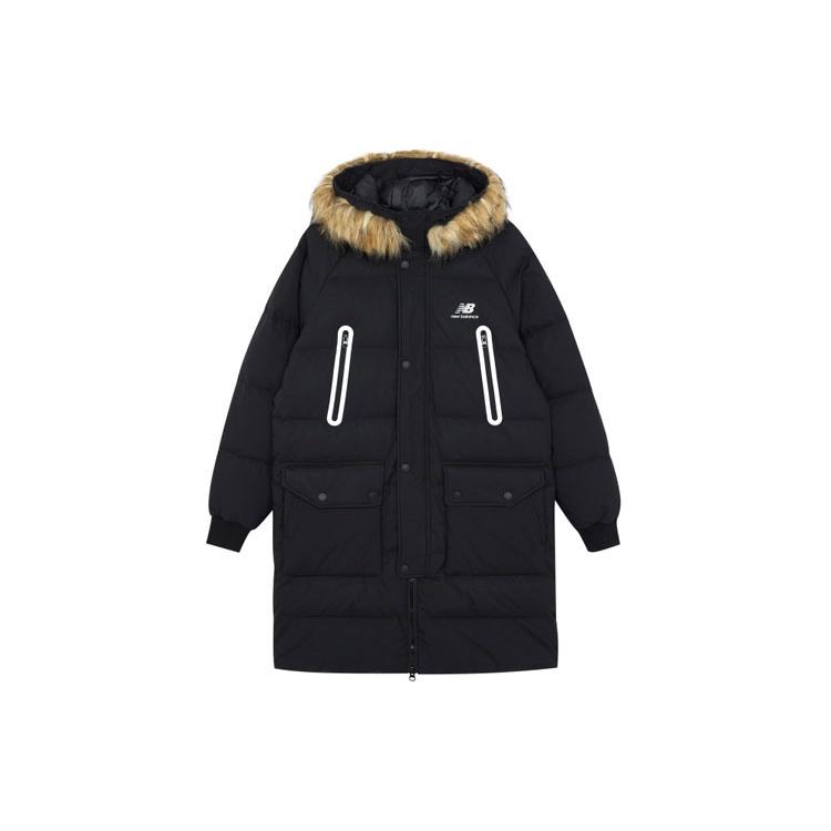 New Balance Classic Long Down Jacket Asia Sizing Black Brown Men s AMJ14321-BK L