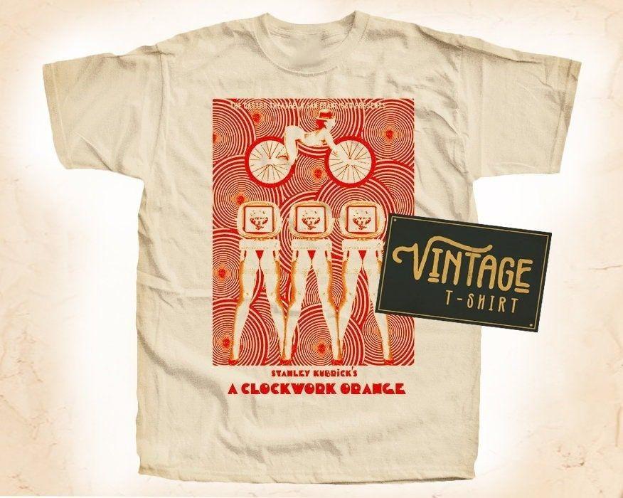 Vintage  A Clockwork Orange V1 T Shirt Full Size S5XL ZL881 Unisex T-Shirt S