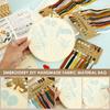 Embroidery Starter Kit Classic Embroidery Stitches Practice DIY Needlework Craft for Adult Beginner Embroidery Bag Stitches Kit