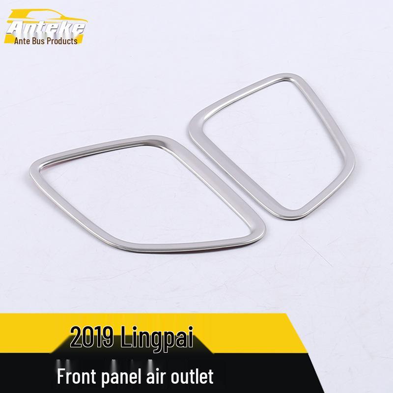 19 Lingpai Front Panel Air Vent Trim Ring & Cold Air Outlet Decor