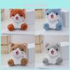 High-quality Pp Cotton Filled Plush Kitten Doll Soft Fabric Toy For Collectors