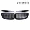 Car Front Bumper Grilles for BMW E90 E91 3 Series 323I 328I 335I 330I 325I 05-08 ABS Pulleco Grille Racing Grill Gloss Black
